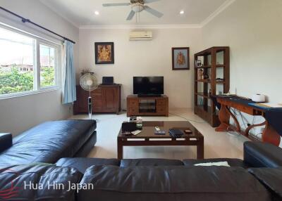 Very Solid 3 Bedroom Pool Villa on Large Plot near Downtown Hua Hin