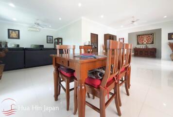 Very Solid 3 Bedroom Pool Villa on Large Plot near Downtown Hua Hin