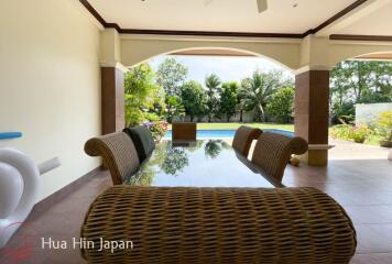 Very Solid 3 Bedroom Pool Villa on Large Plot near Downtown Hua Hin