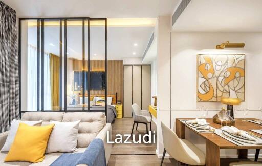 1 Bed 1 Bath 43.16 SQ.M MUNIQ Sukhumvit 23