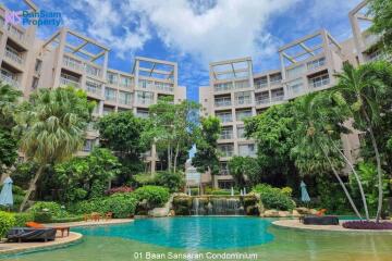 Beachfront Condo in Hua Hin Downtown at Baan Sansaran