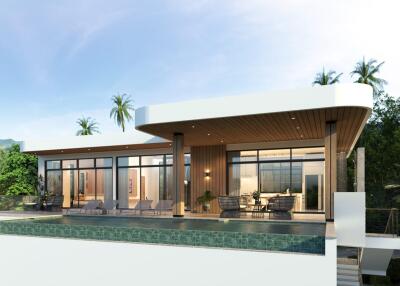 4 bedroom off plan villa with an amazing sea-view