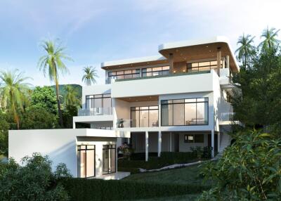 4 bedroom off plan villa with an amazing sea-view