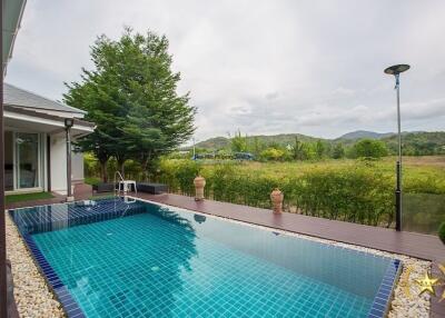 Palm Hills Palm Village Luxury pool villa for sale Hua Hin