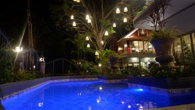 Jungle Moon Pool Villa Near the Silverlake at Bang Saray