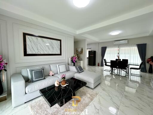 Fully Furnished Newly Renovated One-Story House - Green Field Villas 3 Pattaya