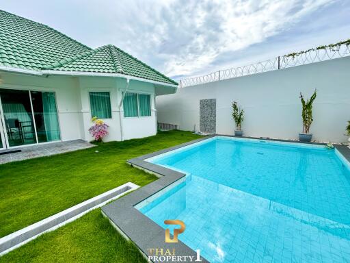 Fully Furnished Newly Renovated One-Story House - Green Field Villas 3 Pattaya