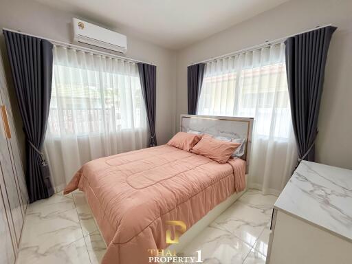 Fully Furnished Newly Renovated One-Story House - Green Field Villas 3 Pattaya