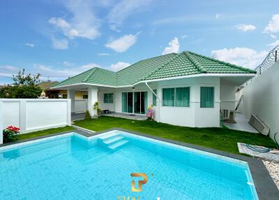 Fully Furnished Newly Renovated One-Story House - Green Field Villas 3 Pattaya