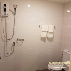 Bathroom with shower and toilet