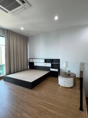 Modern bedroom with minimalist decor