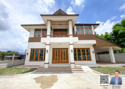 Two-story residential house