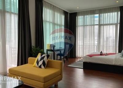 Pet-Friendly 4 Bed Condo for Rent near BTS Saint Louis, Sathon