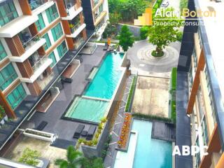 Penthouse Pool View 2 Bed 2 Bath Condo in Central Pattaya CS4832