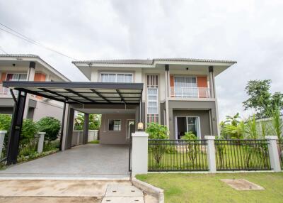 Delightful 3-Bedroom House In Karnkanok Ville 20, San Kamphaeng