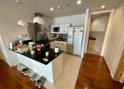 Modern kitchen with island and appliances