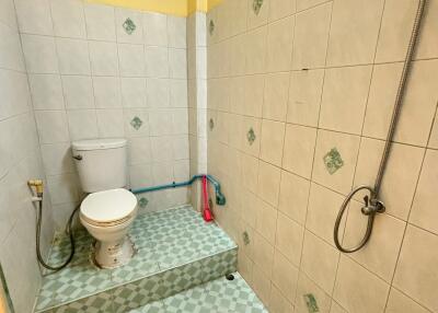 Bathroom with toilet and shower