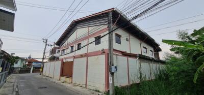 Exterior view of a residential building on a corner street