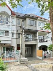 Exterior view of a multi-story residential building