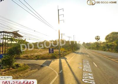 Street view in front of the property