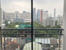 View from a high-rise residential apartment