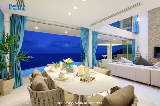 Contemporary Samui 5-Bed Sea-view Villa at The Wave2