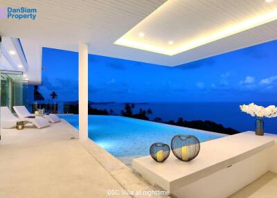 Contemporary Samui 5-Bed Sea-view Villa at The Wave2