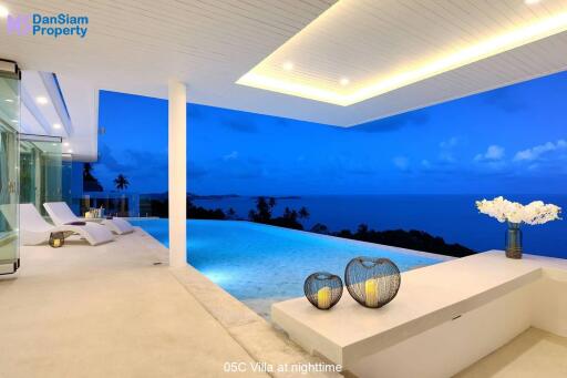 Contemporary Samui 5-Bed Sea-view Villa at The Wave2