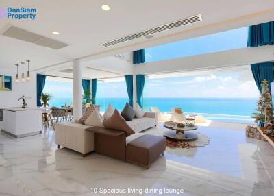 Contemporary Samui 5-Bed Sea-view Villa at The Wave2