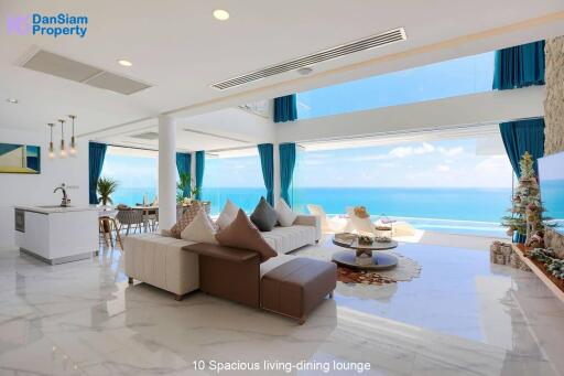 Contemporary Samui 5-Bed Sea-view Villa at The Wave2