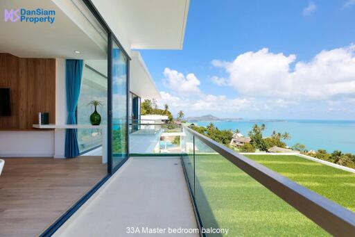 Contemporary Samui 5-Bed Sea-view Villa at The Wave2