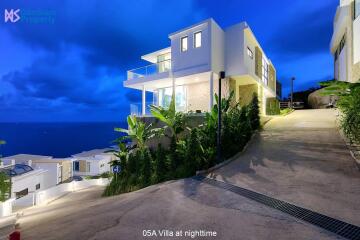 Contemporary Samui 5-Bed Sea-view Villa at The Wave2