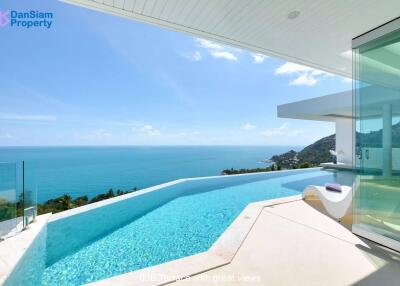 Contemporary Samui 5-Bed Sea-view Villa at The Wave2