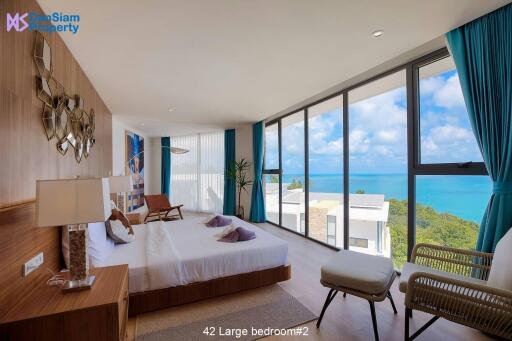 Contemporary Samui 5-Bed Sea-view Villa at The Wave2