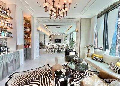 4-BR Condo at The Residences At Sindhorn Kempinski Hotel Bangkok near BTS Ratchadamri