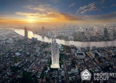 1-BR Condo at Rhythm Charoenkrung Pavilion near BTS Saphan Taksin