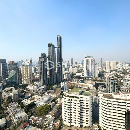 View of cityscape with high-rise buildings