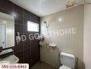 Bathroom with modern amenities