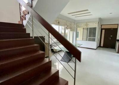 Staircase view of modern living space