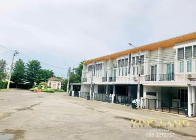 Residential townhouse complex with multiple units