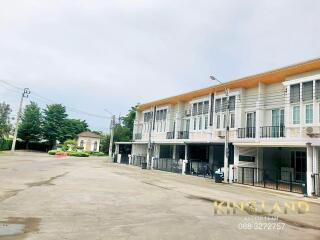 Residential townhouse complex with multiple units