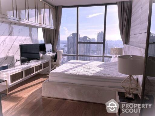 1-BR Condo at The Bangkok Sathorn near BTS Surasak