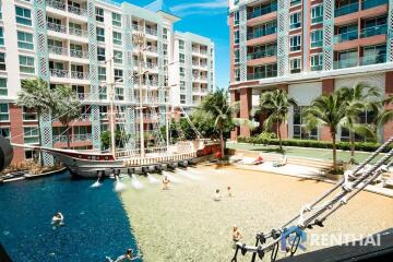 For Sale: Grande Caribbean Pattaya Condo, 1bed, Furnished, Pools, Gym - 2.15M Baht