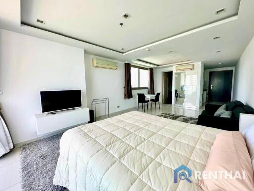 Good price in market Wongamat Tower  Studio 47 sqm high floor Sea view