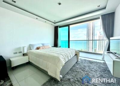 Good price in market Wongamat Tower  Studio 47 sqm high floor Sea view