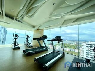 Good price in market Wongamat Tower  Studio 47 sqm high floor Sea view