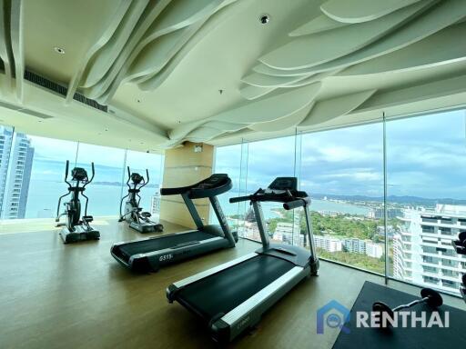 Good price in market Wongamat Tower  Studio 47 sqm high floor Sea view