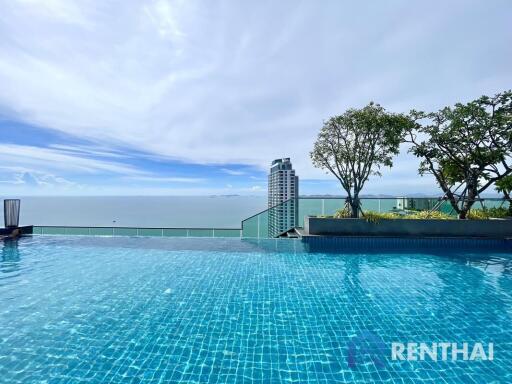 Good price in market Wongamat Tower  Studio 47 sqm high floor Sea view