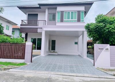 For Rent Bangkok Single House Burasiri Onnut-Bangna Kanchanaphisek Prawet