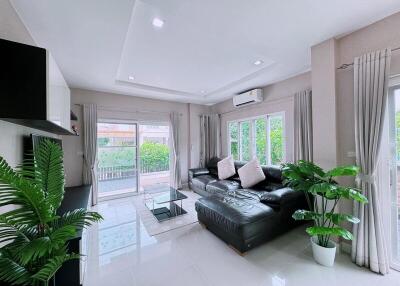 For Rent Bangkok Single House Burasiri Onnut-Bangna Kanchanaphisek Prawet